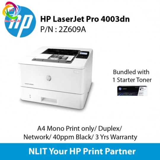 Máy in HP LaserJet Pro 4003dn 