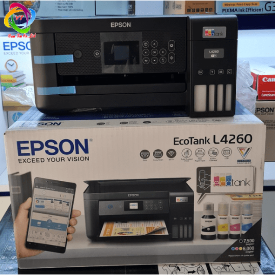 Máy in phun màu Epson Ecotank L4260 Duplex đa chức năng