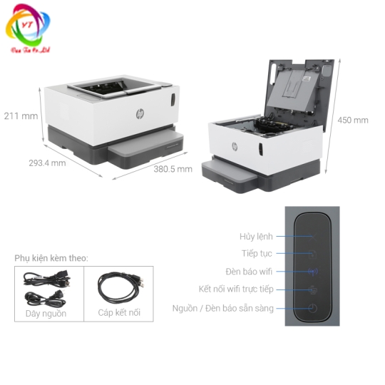 Máy in HP Neverstop Laser 1000w